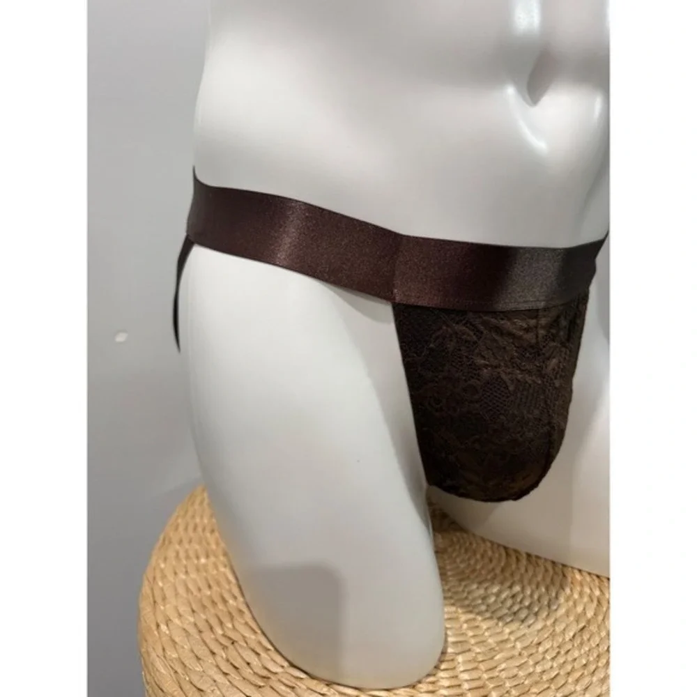 Cosabella Lace Jock Strap Men Never Say Never uno Luxury Underwear L